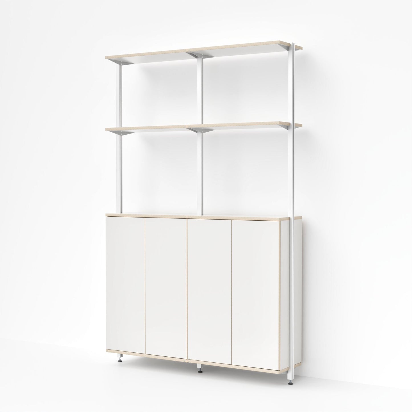 IVAR² TWIN - Regal mit Schrankelemten